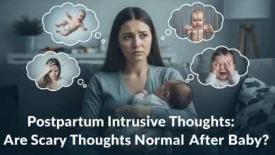 Postpartum Intrusive Thoughts: Are Scary Thoughts Normal After Baby?