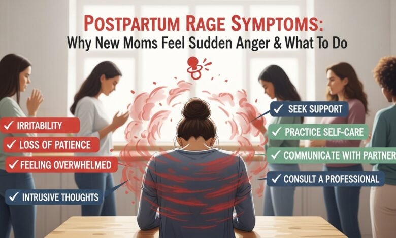 Postpartum Rage Symptoms: Why New Moms Feel Sudden Anger & What To Do